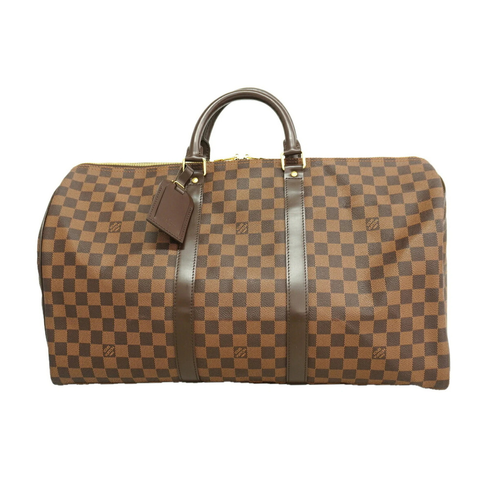 Louis Vuitton Bags - Boston Damier Keepall 50 N41427 Ebene Men's & Women's